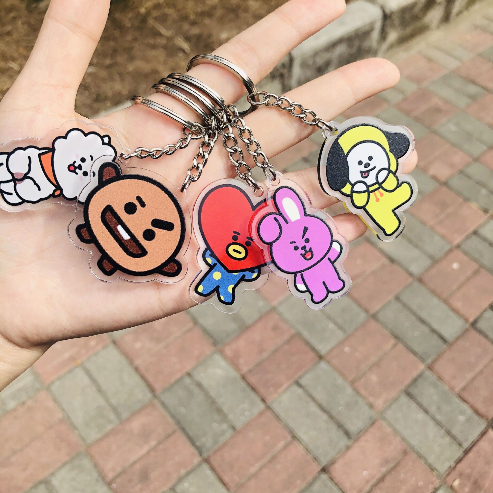 Móc khóa BT21 BTS siêu cute