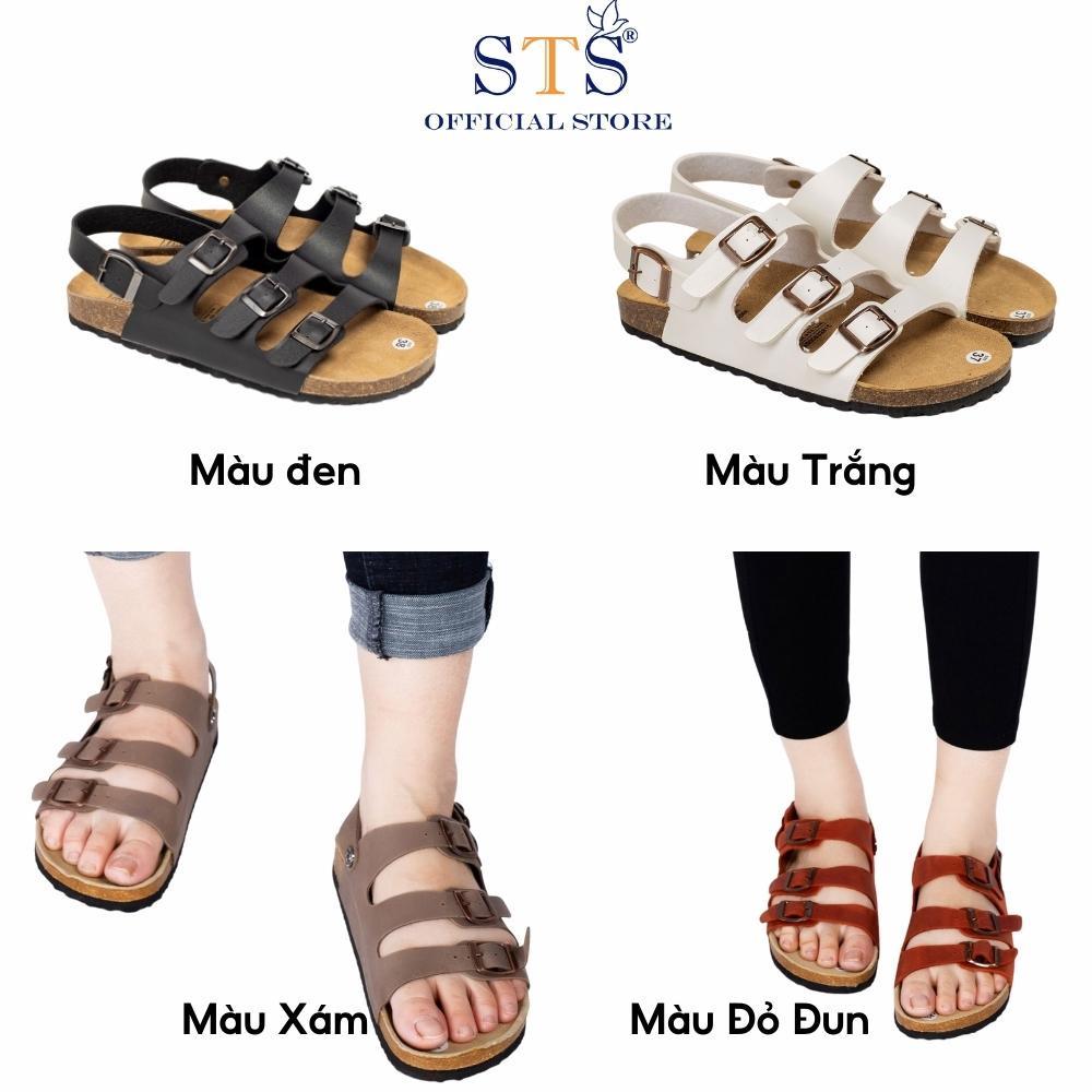 Dép DA BÒ THẬT NGUYÊN TẤM Dép đế trấu quai hậu sandal Birken nam nữ chống nước nhẹ hàng cao cấp siêu bền ôm chân ST13