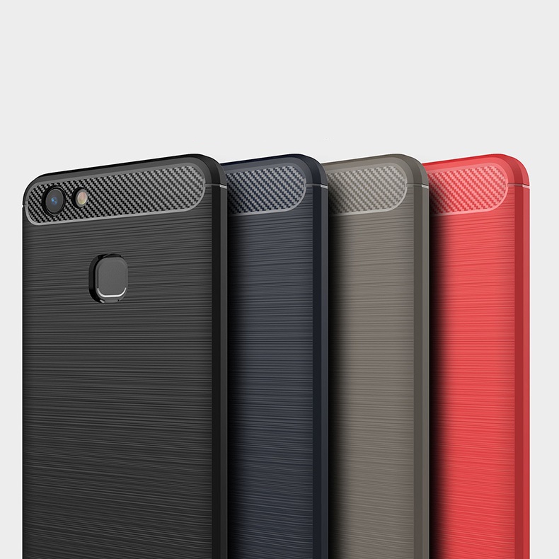 Ốp lưng chống sốc vân Carbon dành cho Vivo V7 Plus