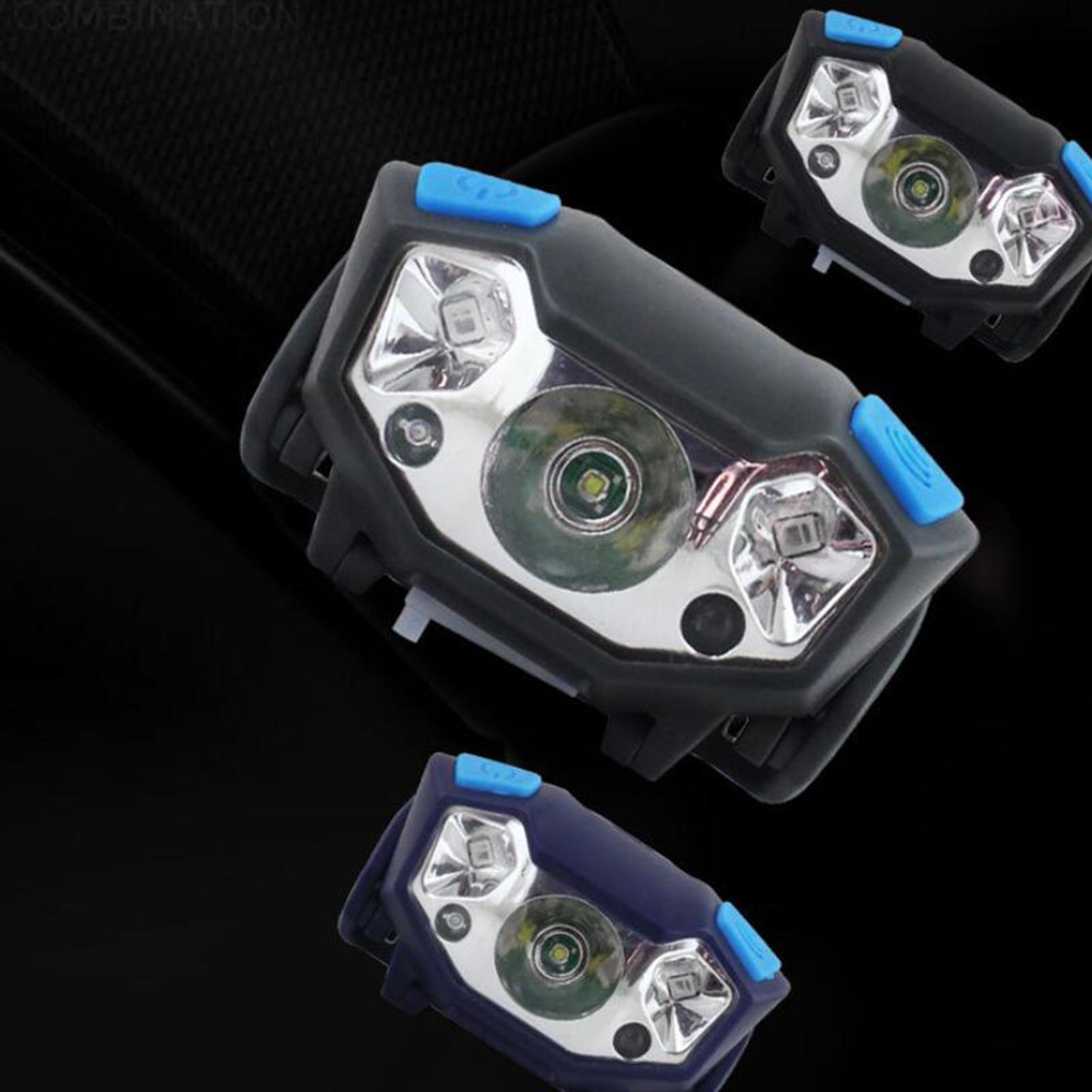 USB Rechargeable LED   Flashlight Headlight Head  Waterproof