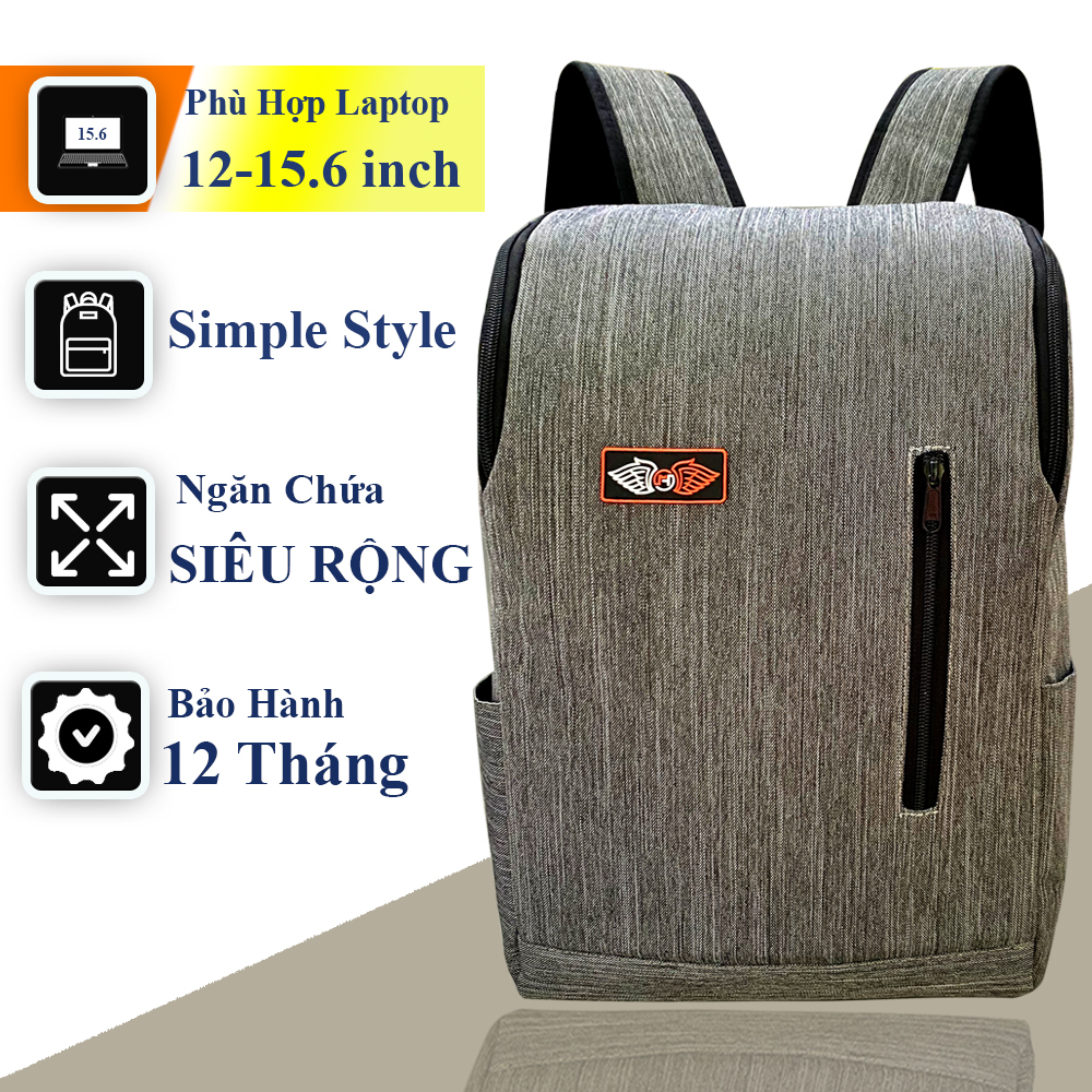 Balo công sở, đi làm, đựng laptop, máy tính 13 inch, 14 inch, 15.6 inch, chống sốc dành cho người đi làm, sinh viên, học sinh MH0122