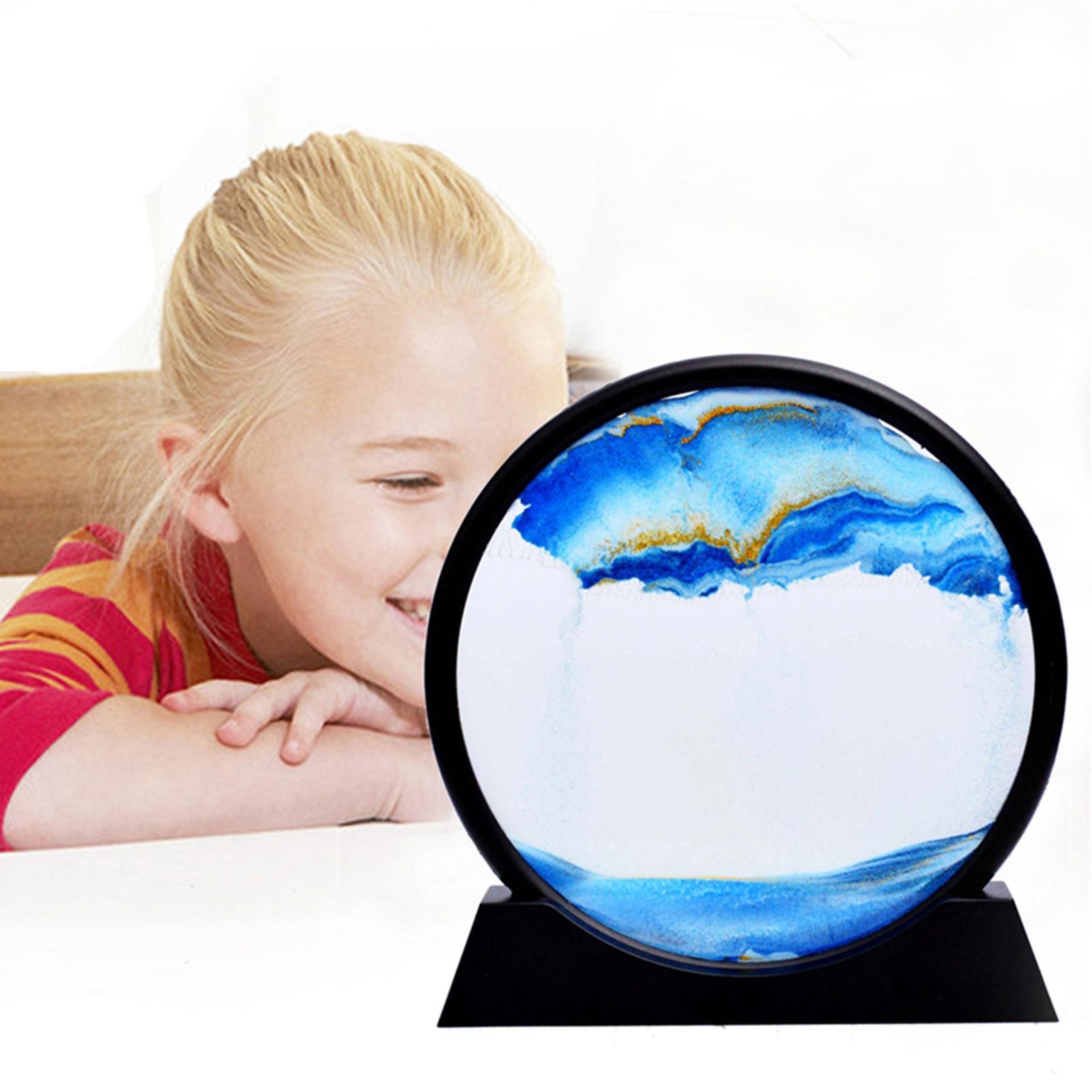 2pcs Moving Sands Art Picture Dynamic Sand Pictures Sand-scape
