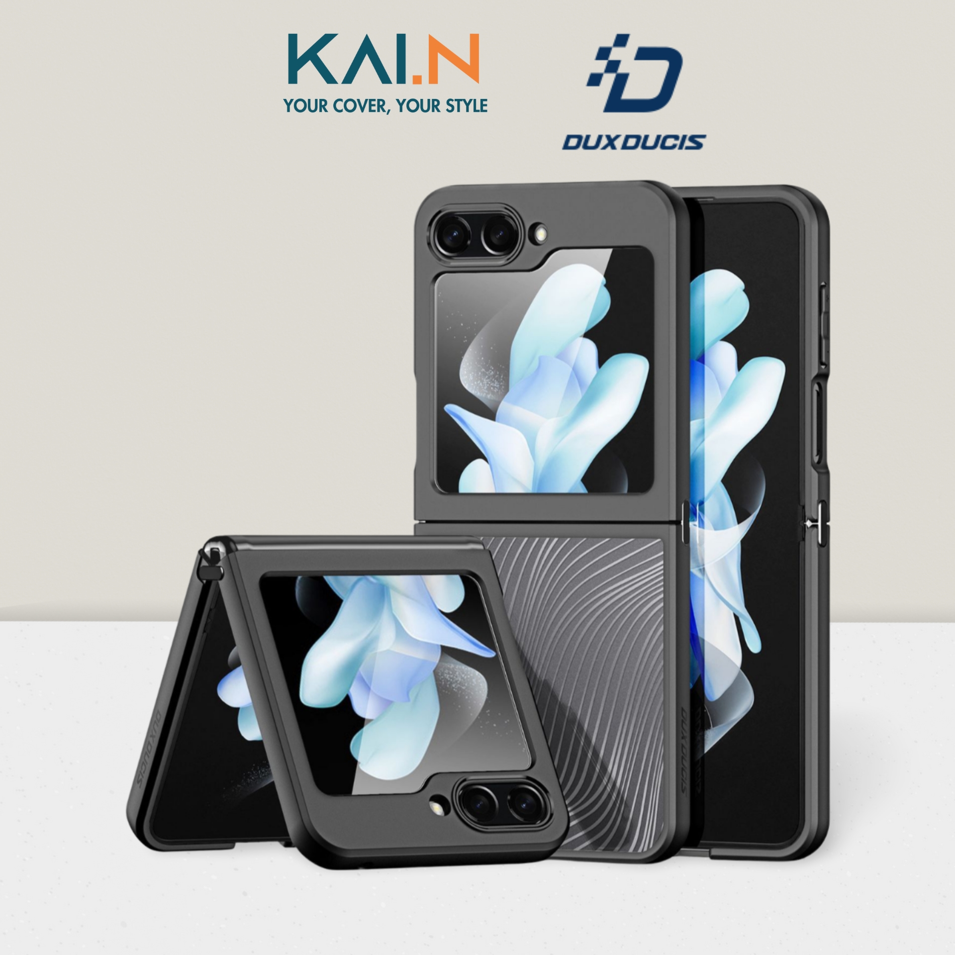 Ốp Lưng Case Dành Cho Samsung Galaxy Z Flip 5 5G, Dux Ducis Aimo - HÀNG CHÍNH HÃNG