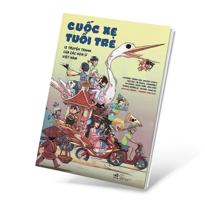 Cuốc Xe Tuổi Trẻ - 12 Truyện Tranh Của Các Họa Sĩ Việt Nam - (bìa mềm)