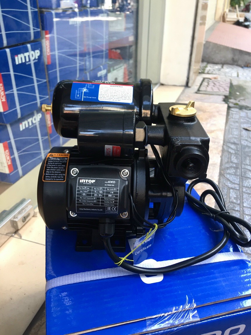 Máy bơm tăng áp Thông minh INTOP ACW 125