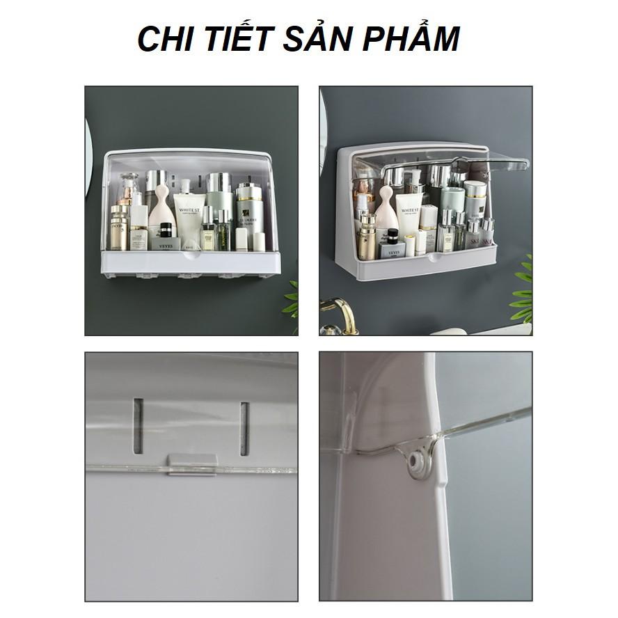 Hộp Đựng Mỹ Phẩm Treo Tường hoặc Để Bàn Beauty Box on Wall - AsiaMart