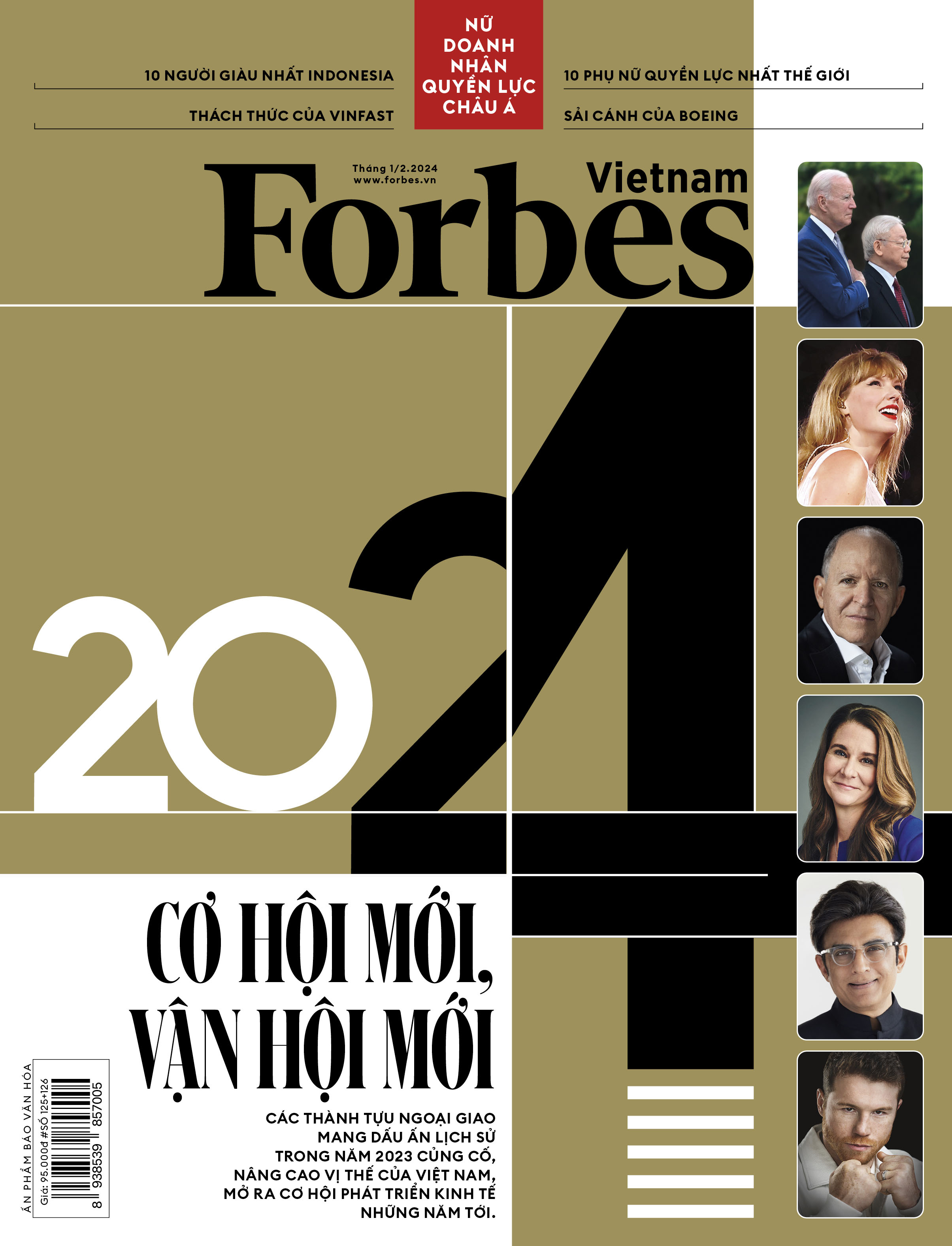 CƠ HỘI MỚI, VẬN HỘI MỚI - Tạp chí Forbes Vietnam - Số 125+126 (Tháng 1+2.2024)