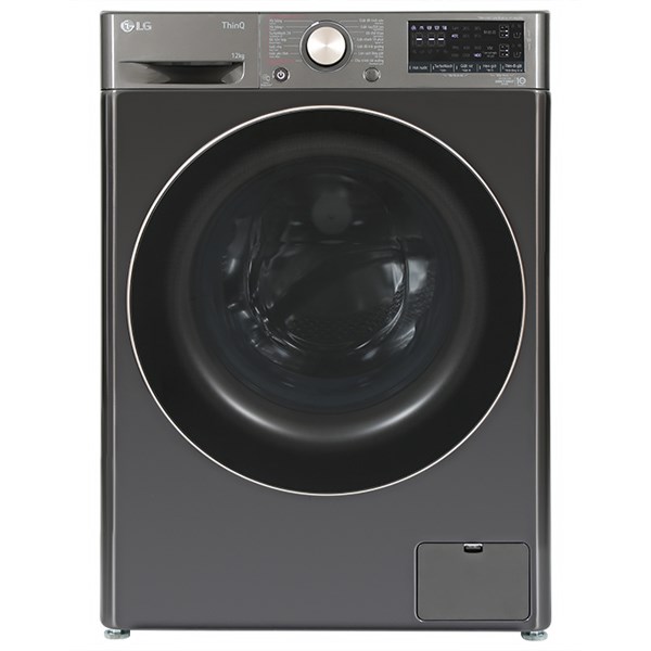Máy giặt LG 12kg Cửa ngang Inverter FV1412S3BA - Hàng Chính Hãng - Chỉ Giao Hà Nội