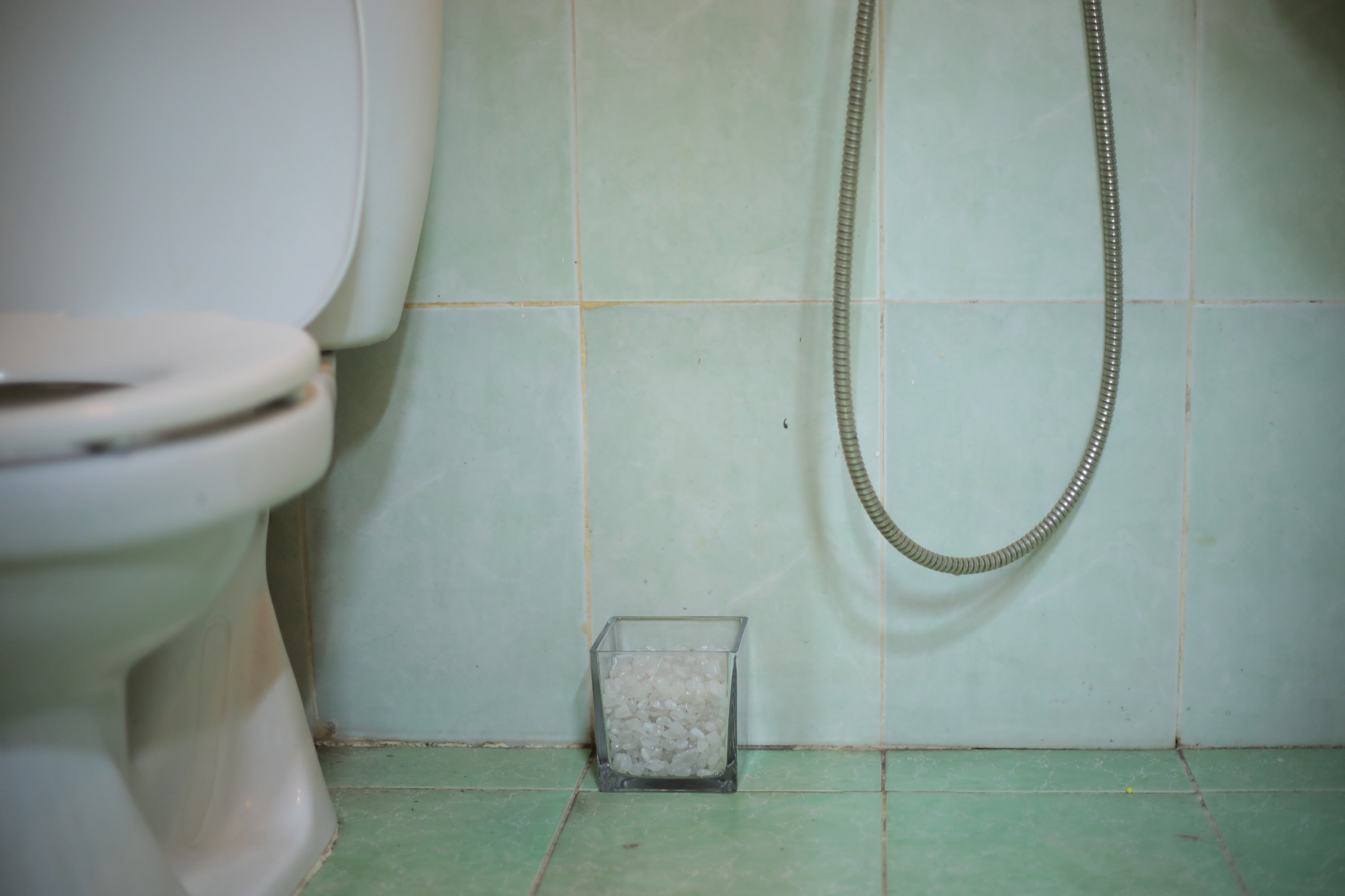 Bảo bình thủy thạch anh - Pháp khí hóa giải nhà vệ sinh sai phong thủy, đá thạch anh trắng, hũ thủy tinh, thạch anh tự nhiên, đặt tại nhà vệ sinh
