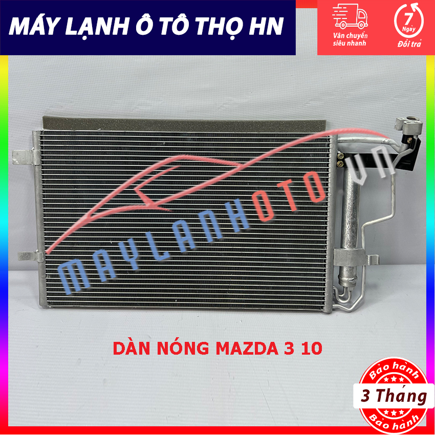 Dàn (giàn) nóng Mazda 3 đời 2010 Hàng xịn Thái Lan (hàng chính hãng nhập khẩu trực tiếp)