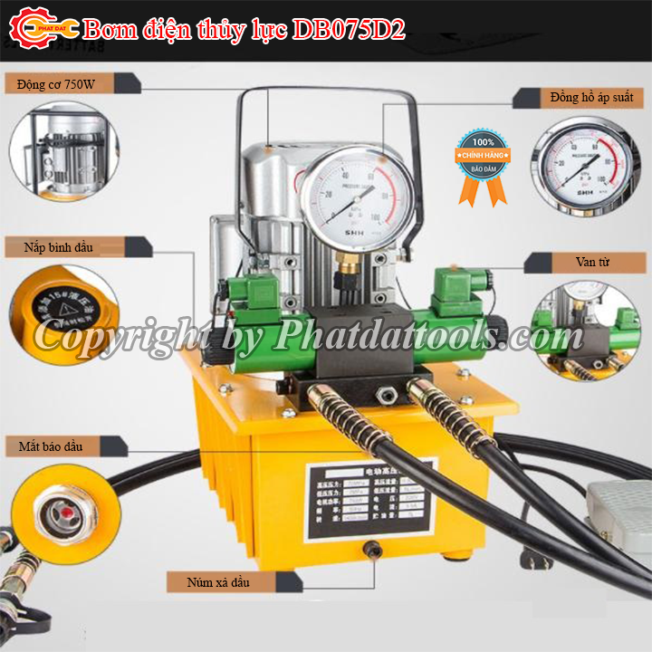 BƠM ĐIỆN THỦY LỰC DB075D2