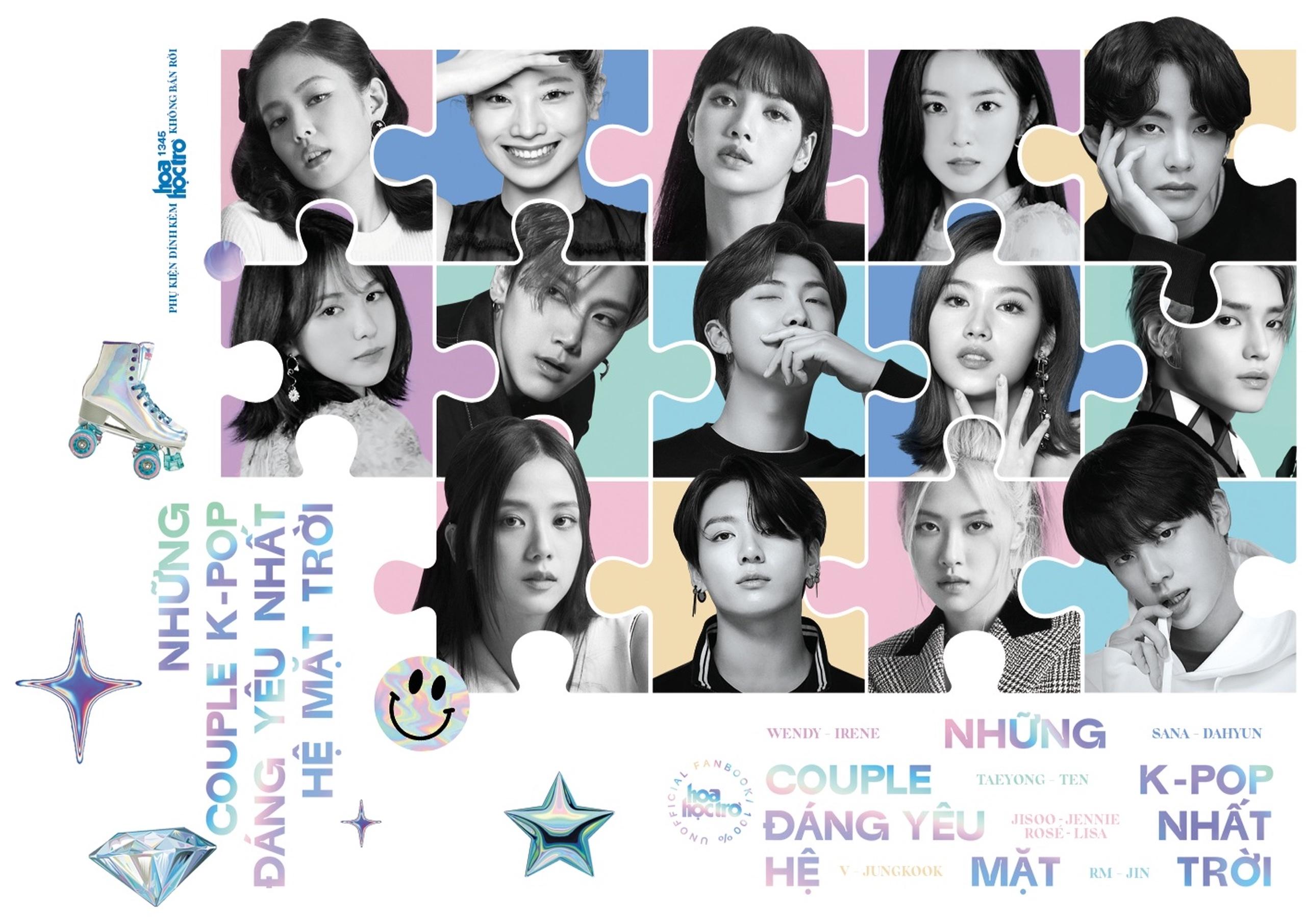 Hoa Học Trò Số 1345 - Tặng Kèm Fanbook Những Couple K-Pop + 2 Mega Poster Jimin (BTS) &amp; TWICE