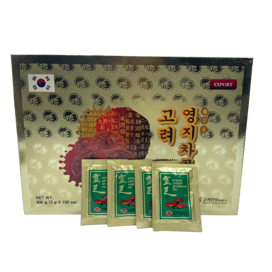 Trà Bột Hòa Tan Linh Chi KGS - Hổ trợ giải nhiệt, bài trừ độc tố, mát gan