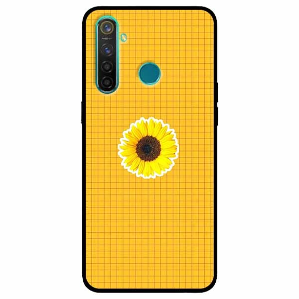 Ốp lưng in cho Realme 5, Realme 5s, Realme 5i Mẫu Ô Cúc Vàng
