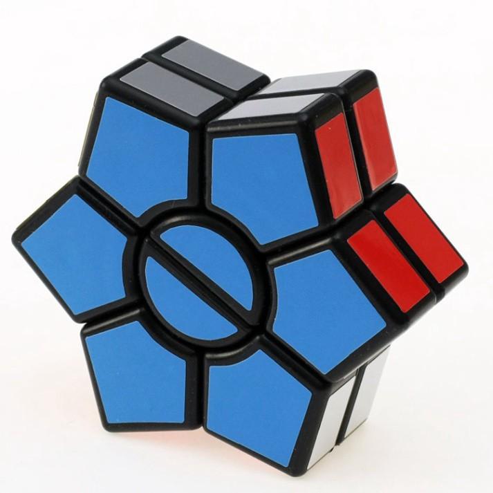 Rubik Biến Thể 6 cánh hoa DianSheng 2-Layer Super Square-1 Star Viền Đen