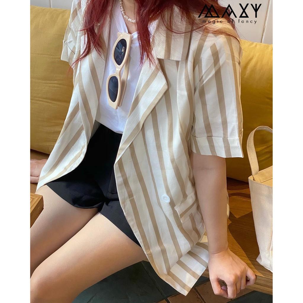 Tổng hợp áo blazer tay ngắn short blazer Maxy Workshop