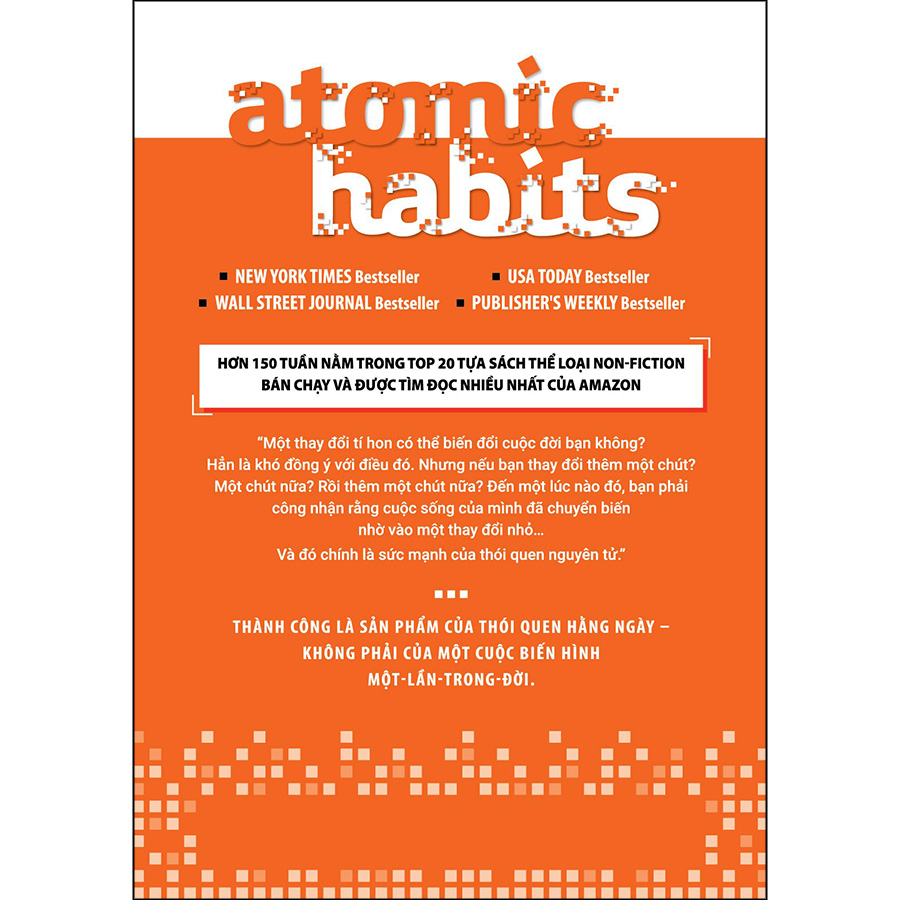 Hình ảnh Thay Đổi Tí Hon - Hiệu Quả Bất Ngờ Atomic Habits (Tái Bản Lần 4)