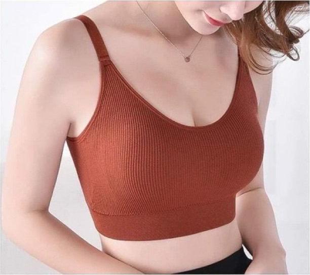 Áo bra cotton tăm xuất nhật mặc cực năng động dễ phối đồ