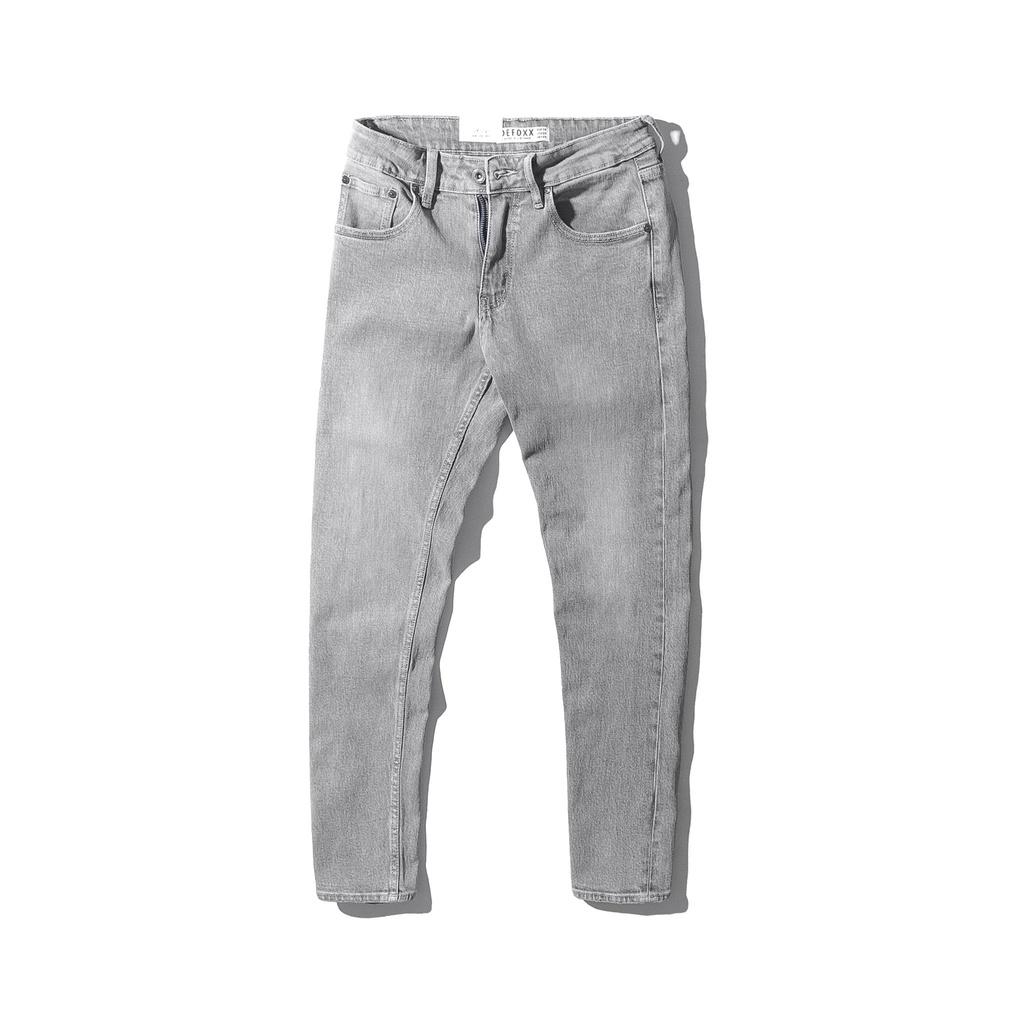 Quần jean xám nhạt DF form slimfit - 221204 | LASTORE MENSWEAR