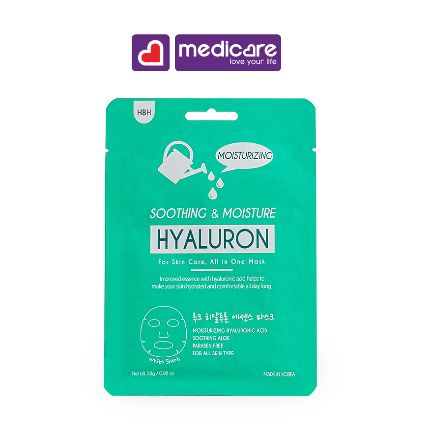 Mặt nạ HBH hyaluron 28g