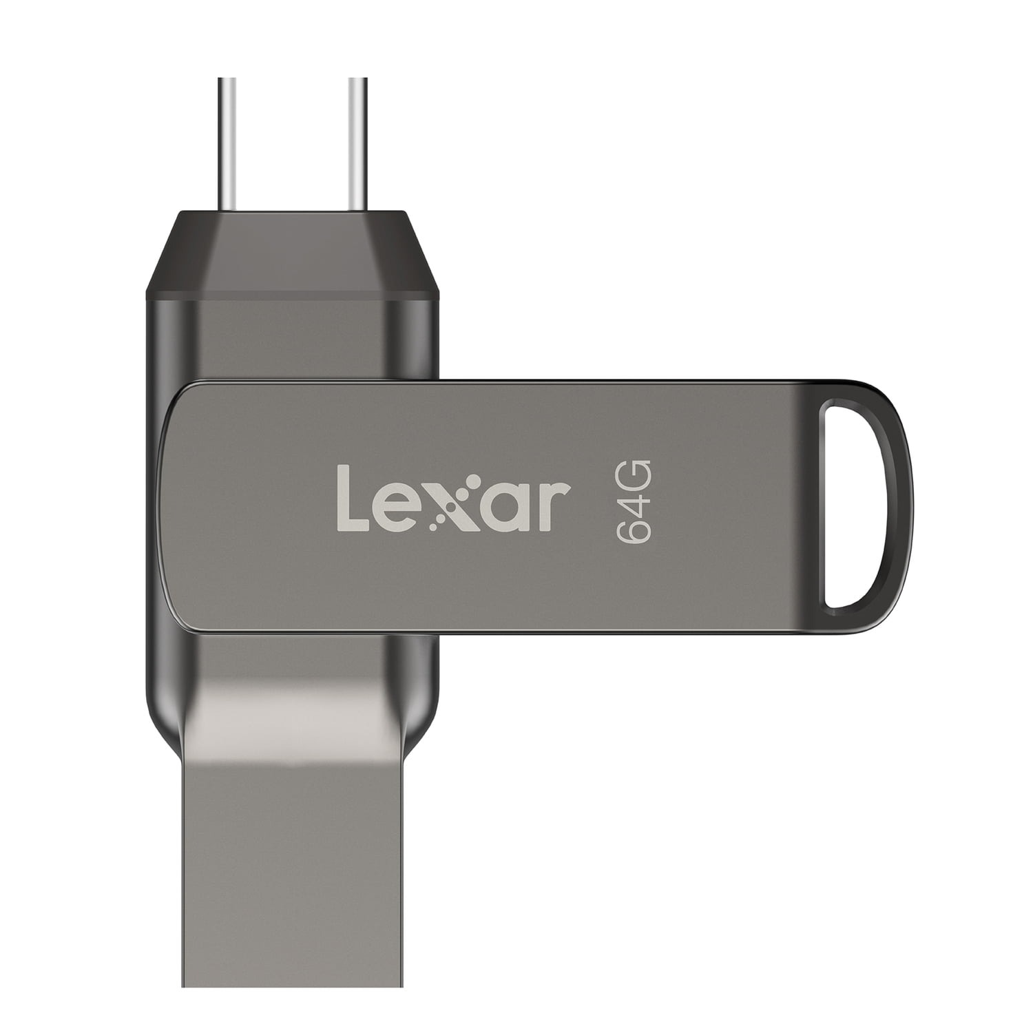 USB Lexar JumpDrive Dual Drive D400 Type-C / Type-A - USB 3.1 64G / 128GB, tốc độ đọc 130Mb/s, tương thích MAC / PC - Hàng chính hãng