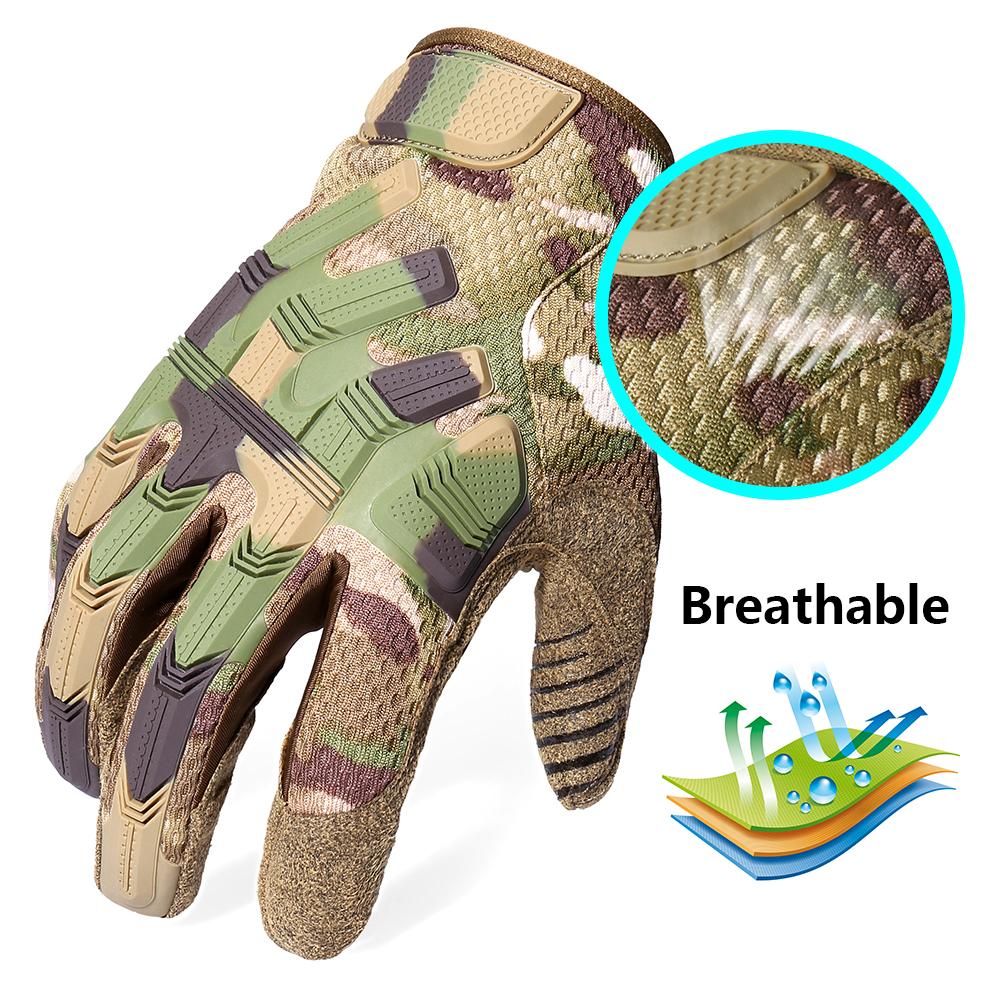 Găng Tay Phượt Full Ngón Tay Màn Hình Cảm Ứng Găng Tay Chiến Thuật Quân Đội Quân Sự Airsoft Leo Núi Ngoài Trời Săn Bắn Thể Thao Xe Đạp Công Việc Mitten