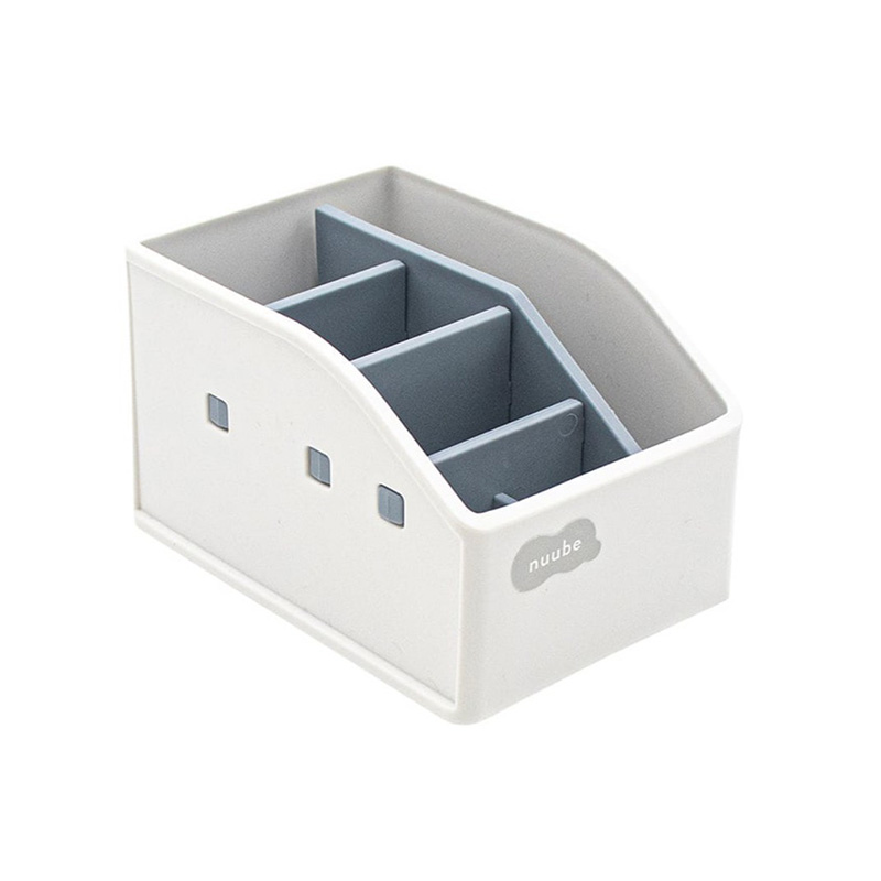 Khay đựng giấy nhớ &amp; đồ dùng văn phòng phẩm Nuube - Xám xanh