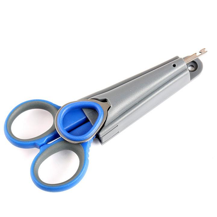 Bộ Kéo Cắt Thẻo Đồ Câu+Gỡ Lưỡi Câu +Gắn Thùng Câu Đài K-106