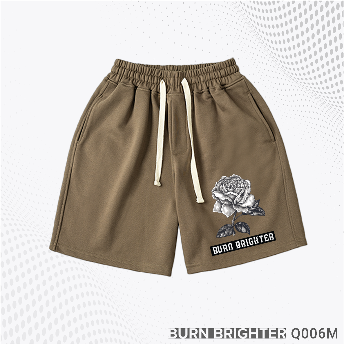 QUẦN SHORT UNISEX Q006 - BURN BRIGHTER