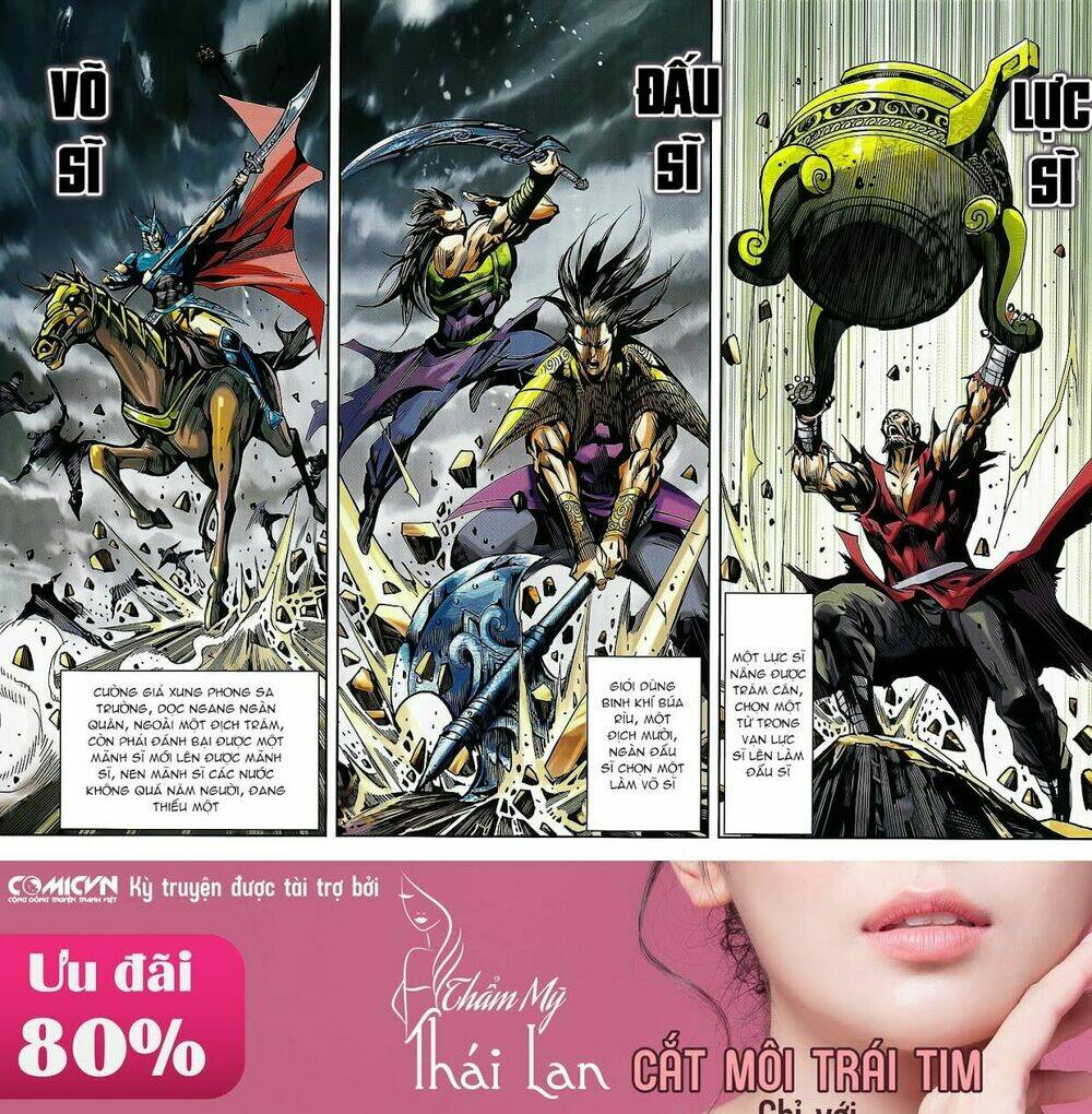 xuân thu mãnh sĩ chapter 13.1 3