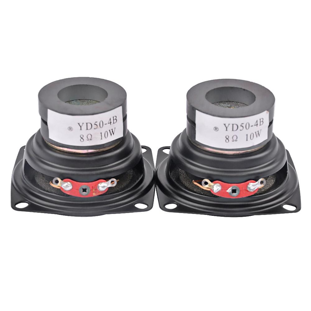 Aiyima 2pcs loa âm thanh di động 8 ohm 10w loa đầy đủ mini Color: 8 Ohm Speaker