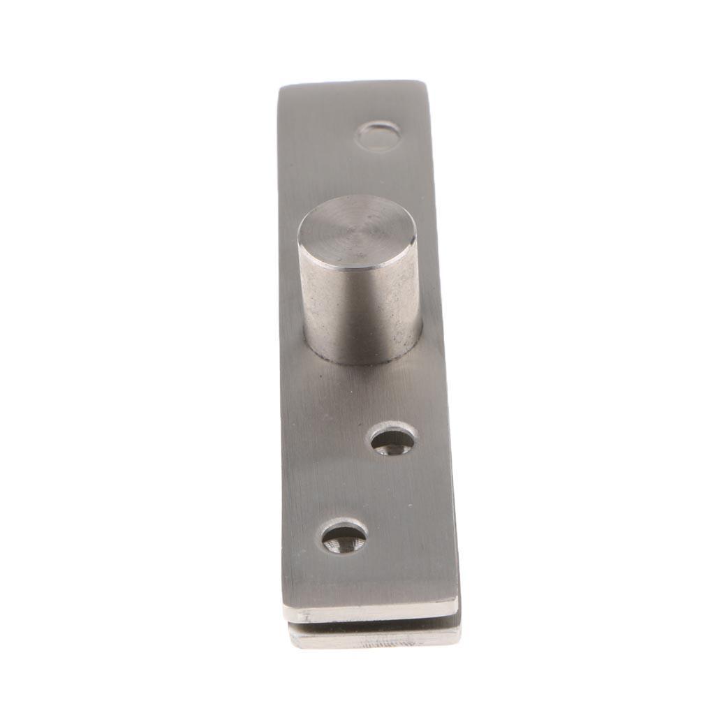 6Pc Stainless Steel Door Hinge 360 Degree Rotating Hinges  Silver