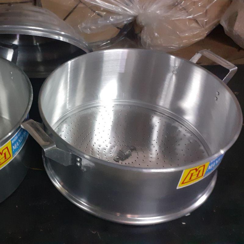 Chõ xửng hấp xôi, chõ đồ xôi bằng inox hàng loại 1