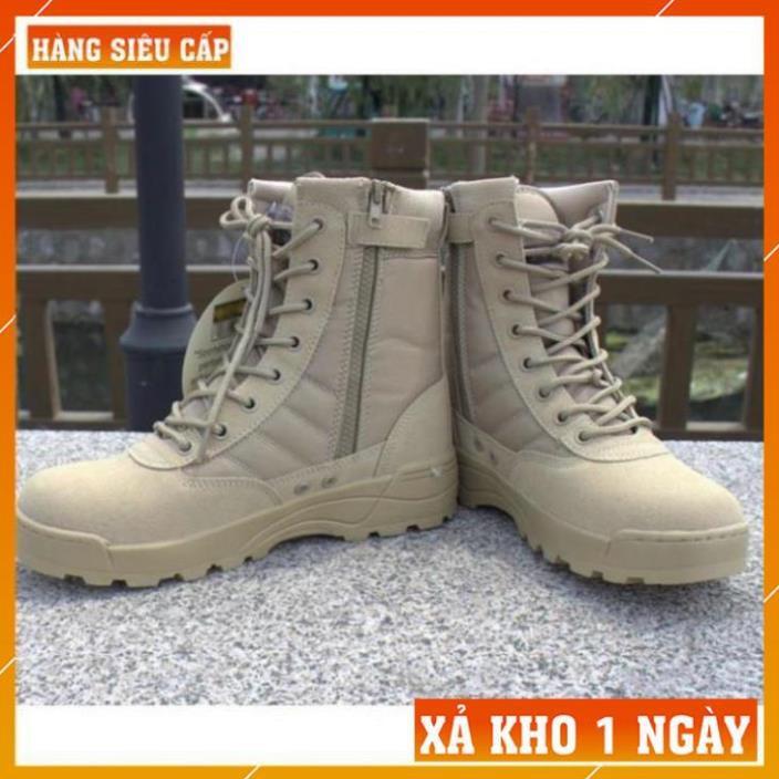 Giày Quân Đội Lính Mỹ Giá Rẻ - Giày Boot Nam Chiến Thuật