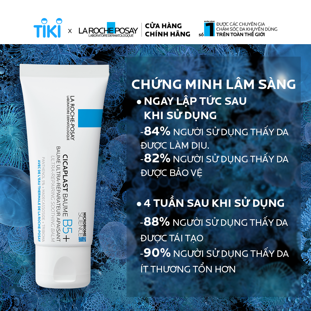 Kem dưỡng phục hồi đa công dụng và làm dịu da La Roche-Posay Cicaplast Baume B5+ 40ml