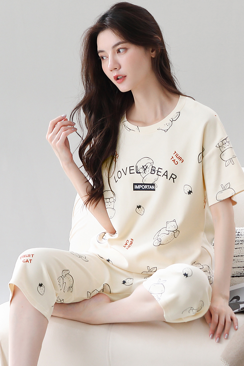 Quần áo mặc nhà cotton 5676