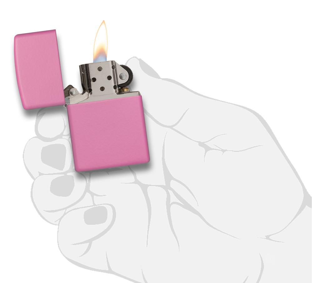 Bật Lửa Zippo Pink Matte 238