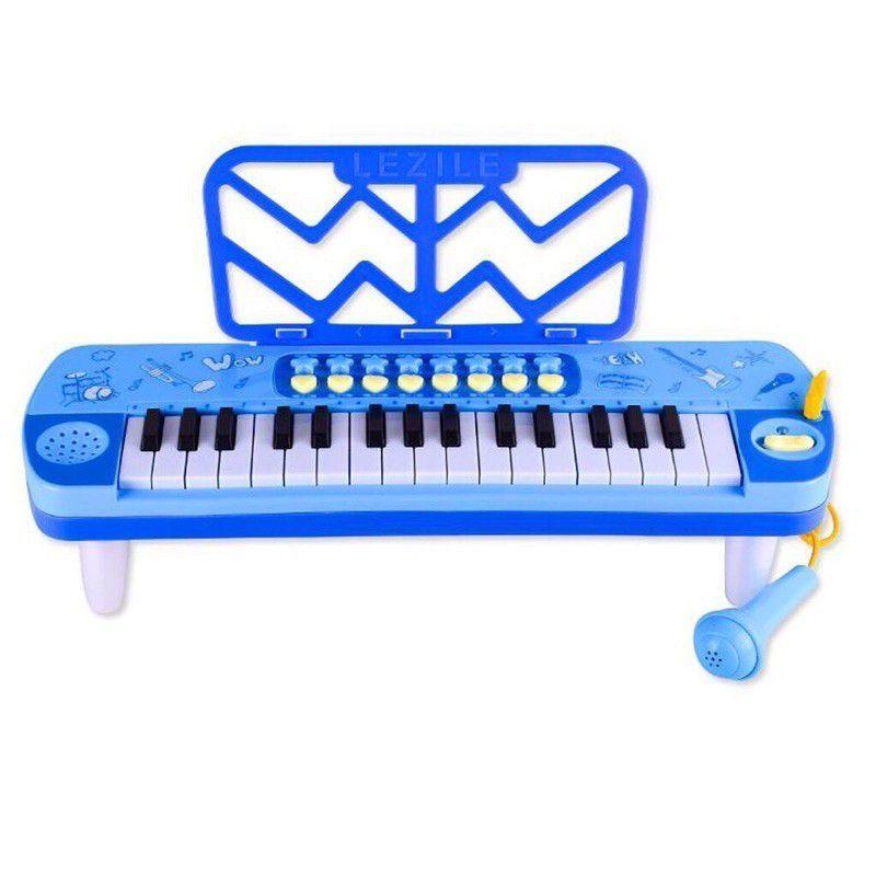 Đồ Chơi Mô Hình Đàn Piano Kèm Micro ĐồChơi Có Nhạc Cho Bé.