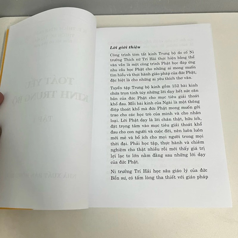 Sách - Toát Yếu Kinh Trung Bộ (Bộ 3 Cuốn)