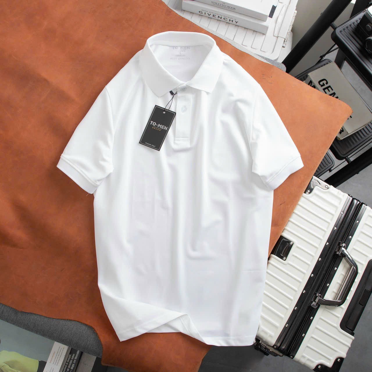 Áo Polo cổ trụ chất poly cá sấu đủ màu, đủ size tha hồ lựa chọn