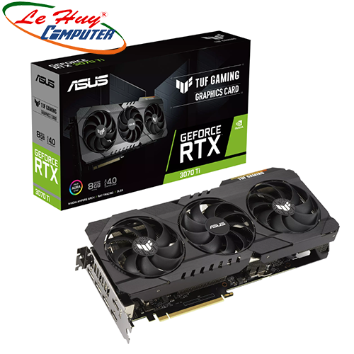 Card màn hình - VGA ASUS TUF Gaming GeForce RTX 3070 Ti V2 8GB GDDR6X (TUF-RTX3070TI-V2-8G-GAMING) -- Hàng Chính Hãng