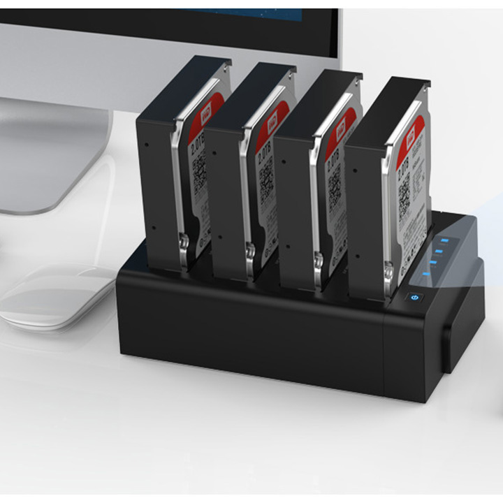 Dock ổ cứng clone 1 ra 3 USB3.0 6648US3-C