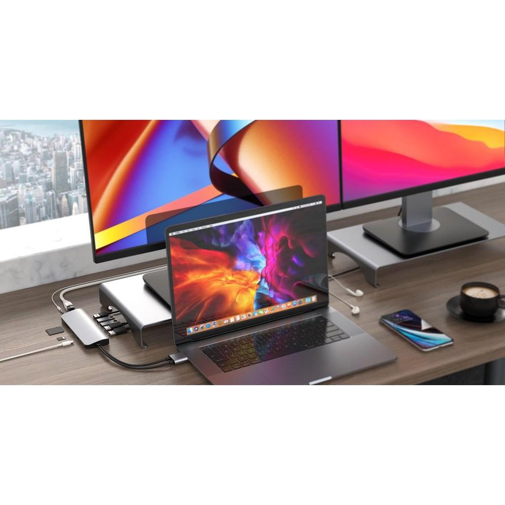 Hub HyperDrive HD392 10IN2 4K60Hz Cổng Chuyển Đổi Type C Dành Cho Macbook/iPad - Hàng Chính Hãng