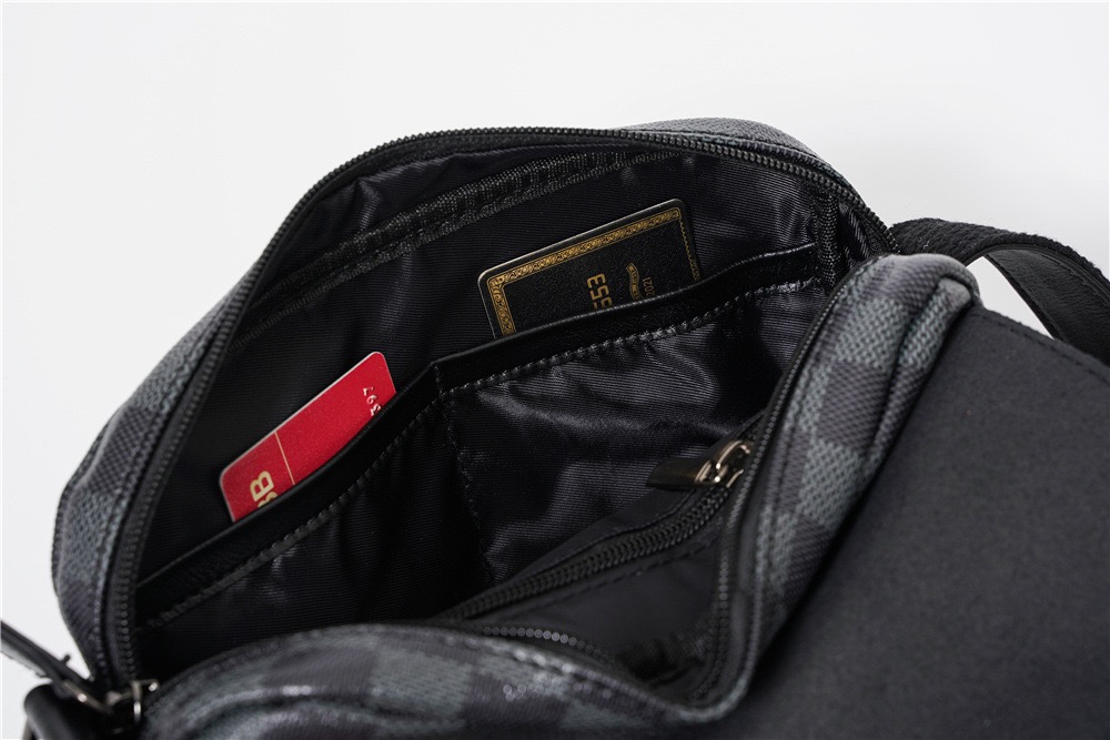 Fashion Check Pattern Shoulder Bag Cover Type PU Leather Small Shoulder Bag