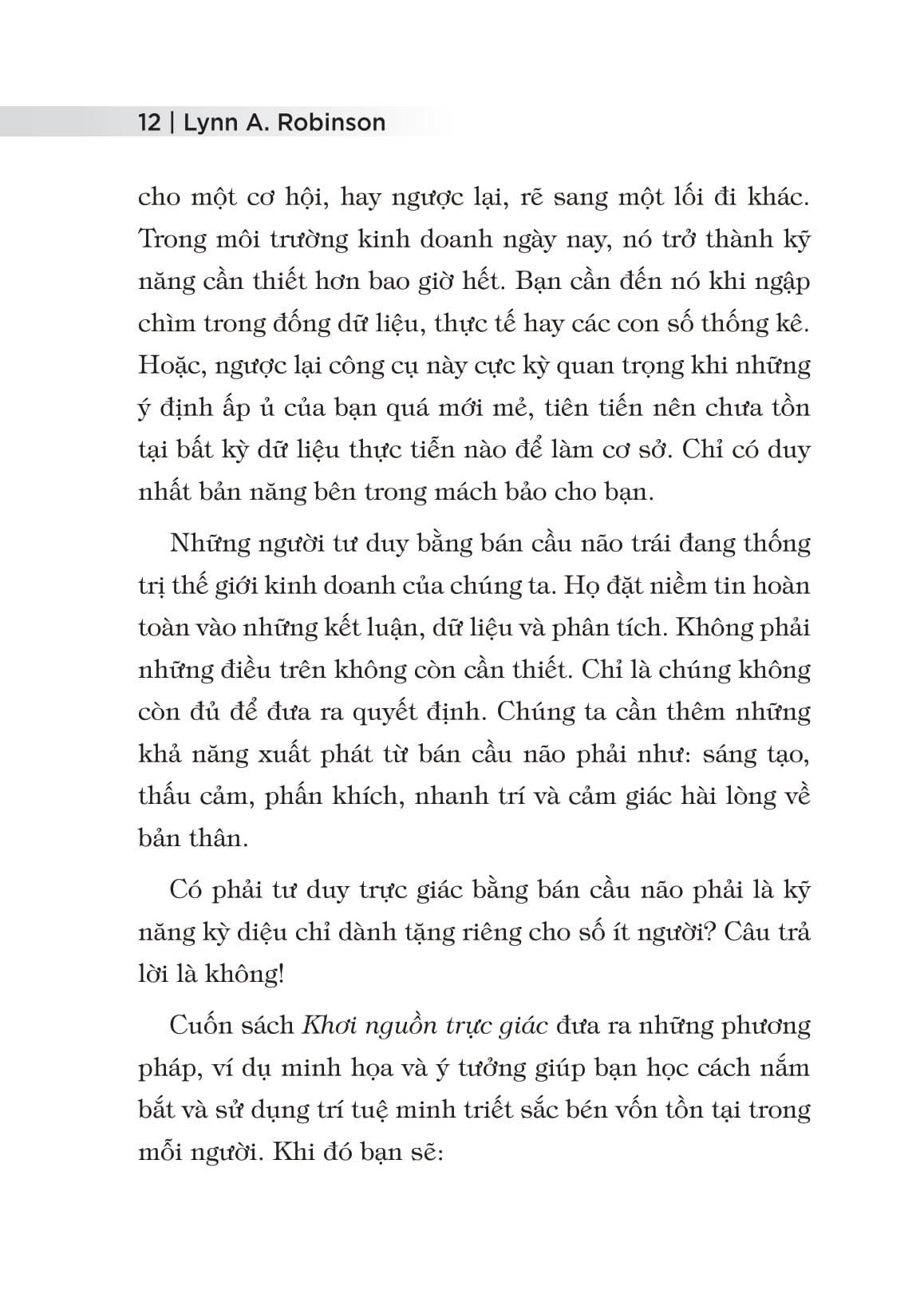 Khơi Nguồn Trực Giác