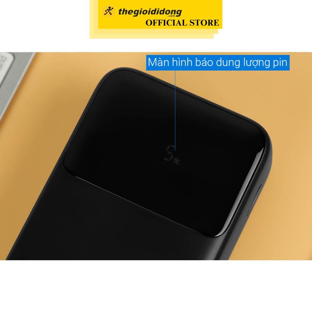 Pin sạc dự phòng Polymer 20000mAh Type C PD 22.5W Baseus PPMD20 - Hàng Chính Hãng