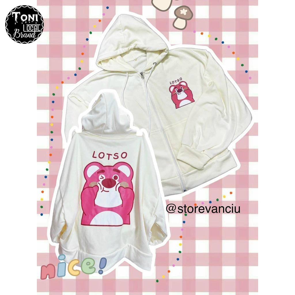 Áo Hoodie Nỉ Ngoại Gấu LOTSO - Áo Khoác Nỉ nam nữ Unisex