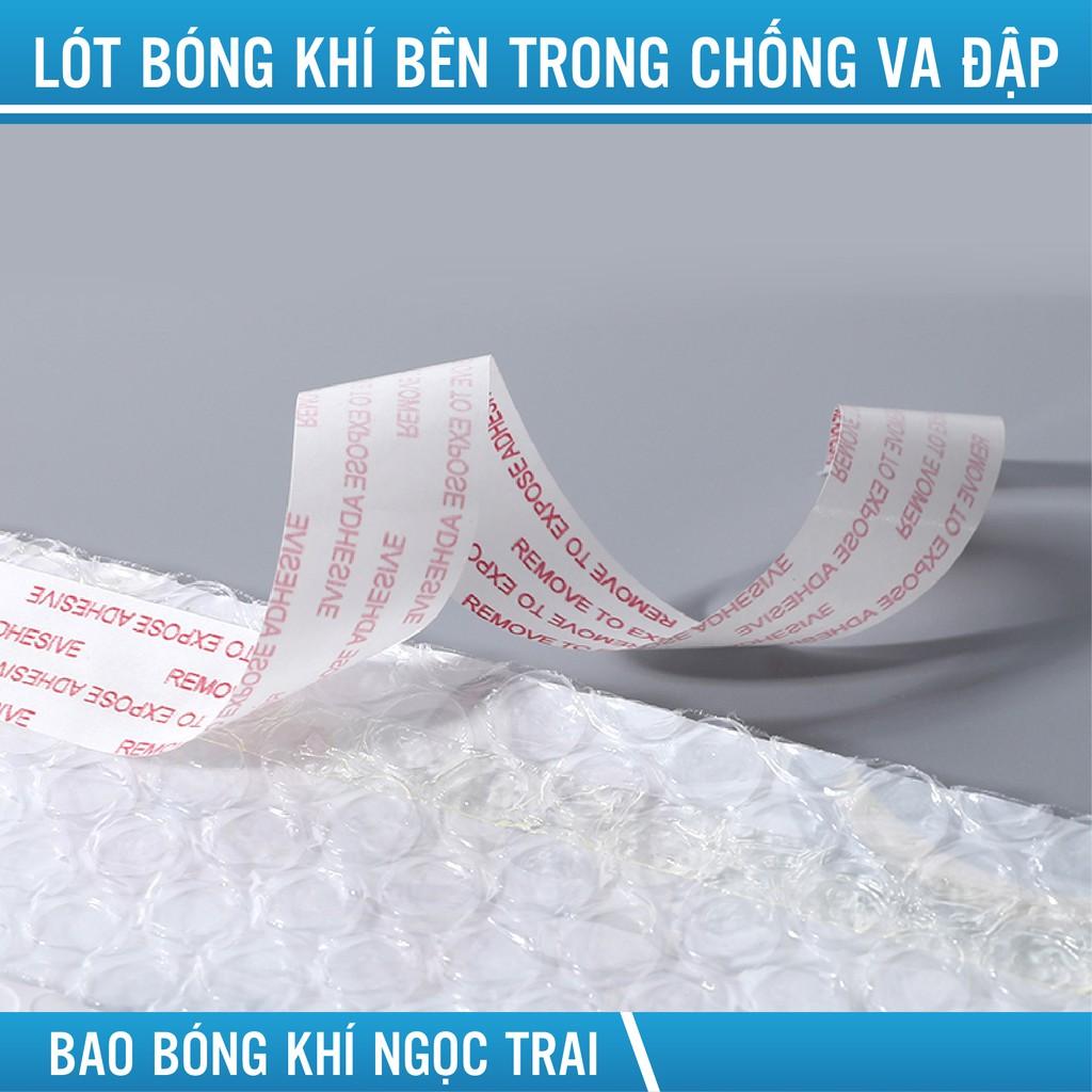 Túi gói hàng chống sốc 25x30+4cm túi nilong in hình thời trang sẵn băng keo hàng dễ vỡ