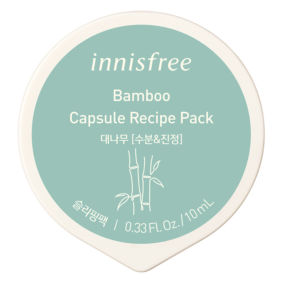 Mặt Nạ Ngủ Dạng Hủ Từ Tre Innisfree Capsule Recipe Pack Bamboo (10ml) - 131170955