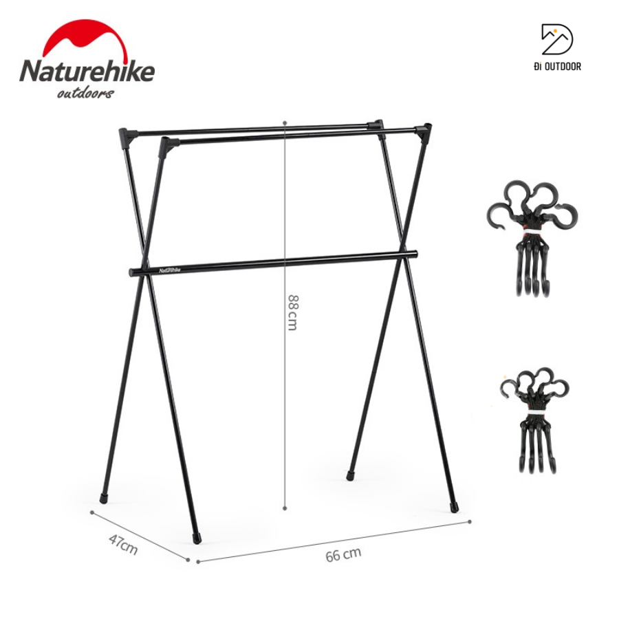 Giá Treo Đồ Dã Ngoại 2 Tầng Naturehike NH20PJ102